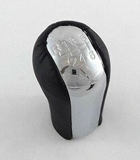 TOYOTA AVENSIS AYGO COROLLA YARIS RAV4 POMELLO DEL CAMBIO 6 MARCE CROMATO NERO 