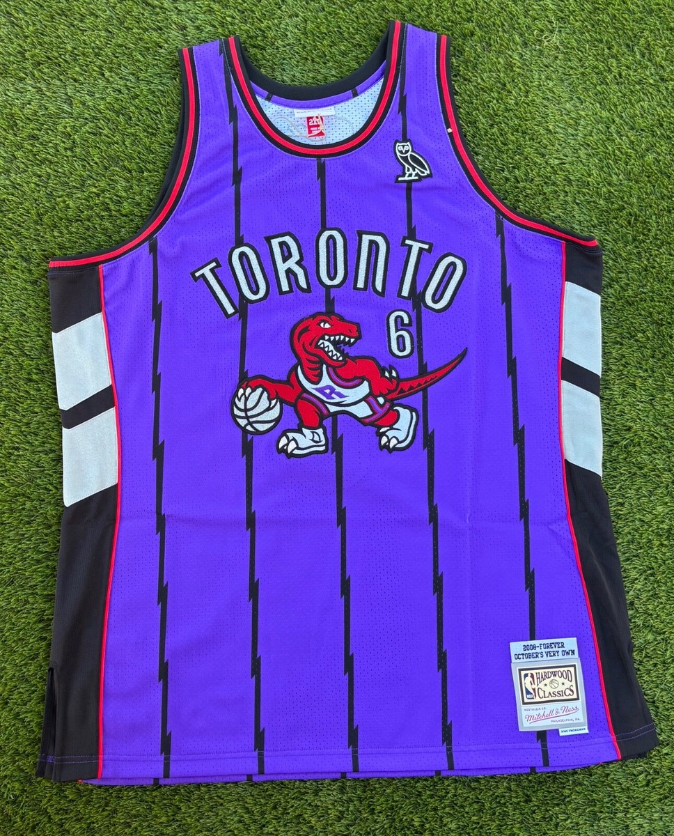 NWT Drake OVO X Toronto Raptors #6 NBA Basketball Swingman Jersey