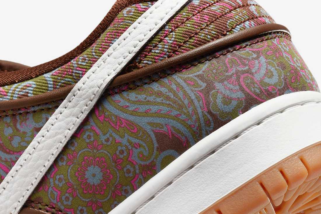 Nike SB Dunk Low PRM Brown Paisley DH7534-200 US 6 - 11 Men