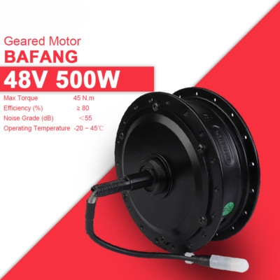 Rear Wheel Hub Motor 48V Electric Bicycle Motor 36V 500W Brushless Geared Motor