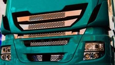 6 X Radiatore Griglie Acciaio Inox Decorazioni per Iveco Stralis Hi Vie Trucks