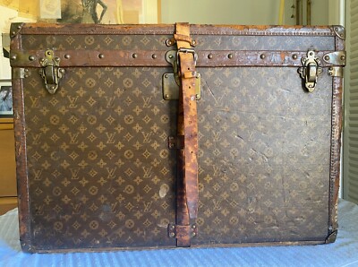 Louis Vuitton Antique Monogram Steamer Trunk 1900-1908 | eBay