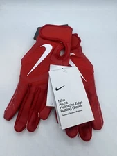 Nike Adult Alpha Huarache Edge Batting Gloves Size Small