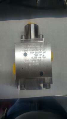 bis ltd Hydraulic Valve Block, bis valves Ltd. bx80