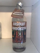 Absolut Vodka Brooklyn Empty - No alcohol 1L Includes TAG