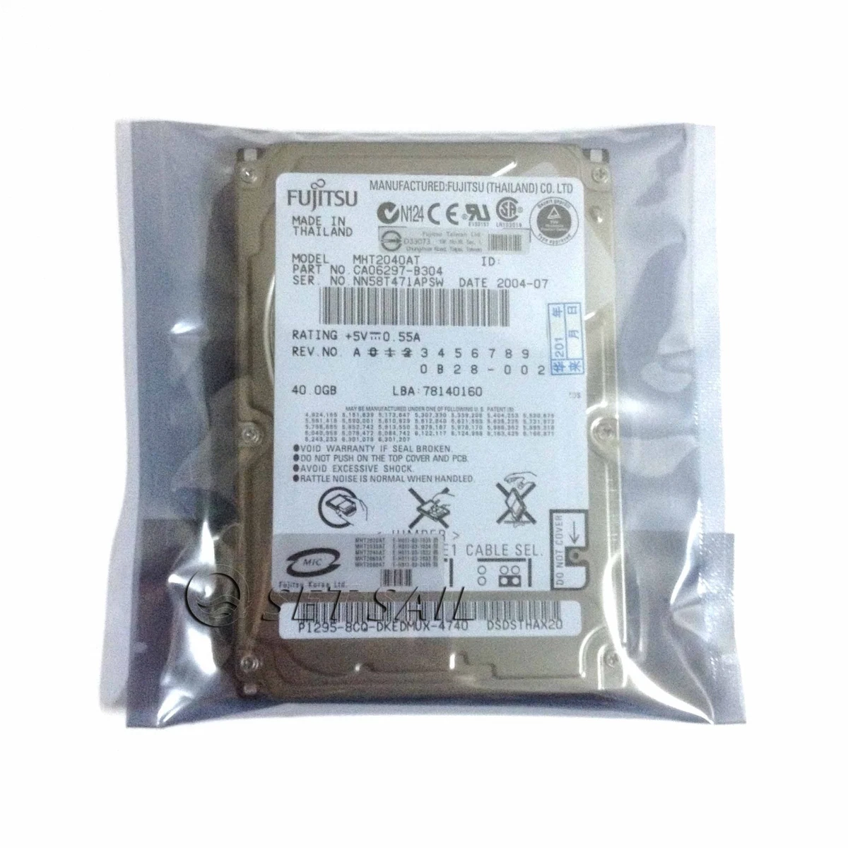 40 GB PATA/IDE/EIDE Internal Hard Disk Drives for sale - eBay