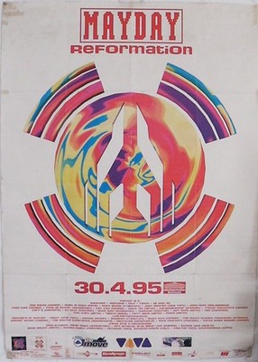 Mayday - Reformation / 1995 / Dortmund / A0 Original Poster