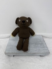 1990 Mr Bean BEAR 9" Beanbag Plush Toy by Fiesta