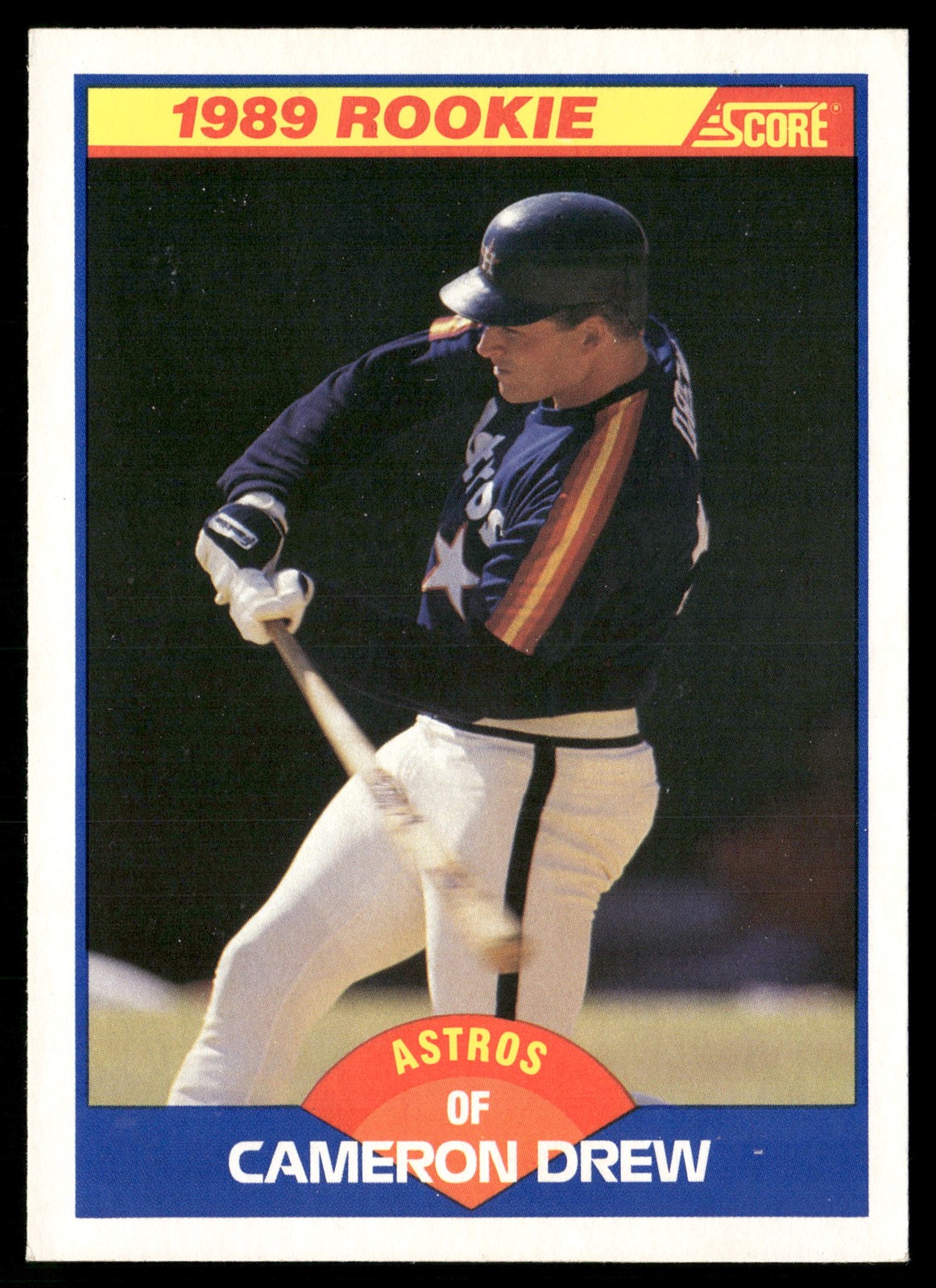 1989 Score MLB Baseball #643 Cameron Drew