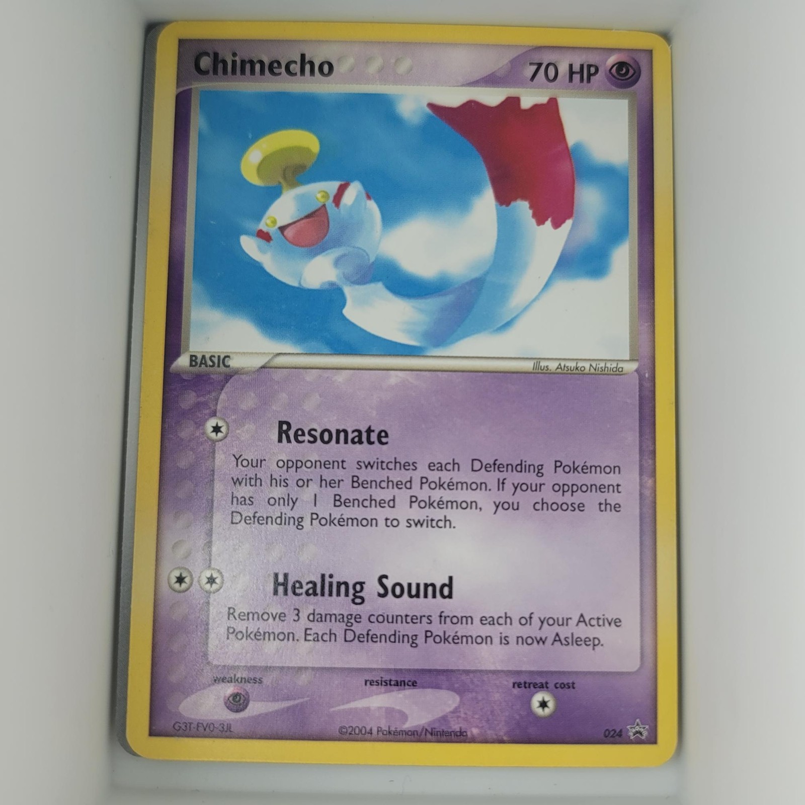 Chimecho 024 Promo Nintendo Black Star Promos Pokemon Moderately Played