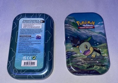 Pokemon Mini Tin Sinnoh Starter Set Turtwig - nur leeres Tin ohne Karten 
