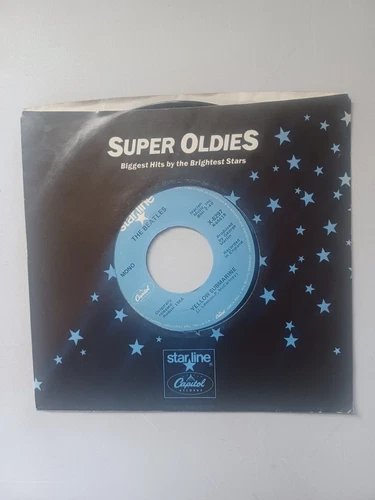 BEATLES mint capitol starline 45 "yellow submarine / eleanor rigby"