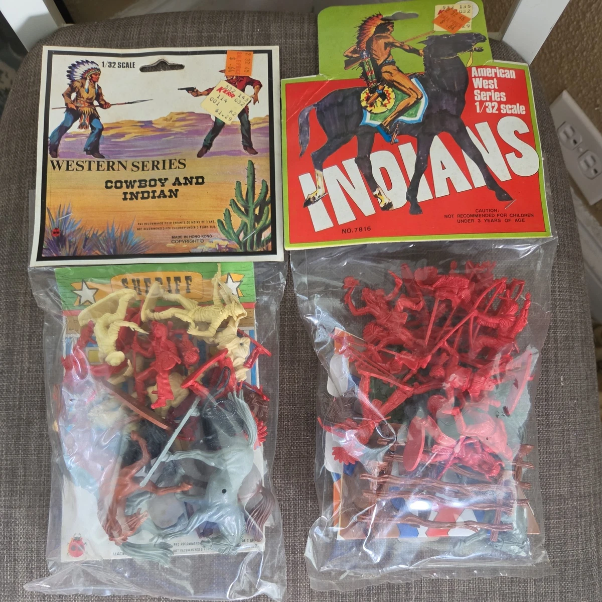 Indian Figures In Vintage & Antique Cowboy & Western Toys for sale