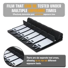 eTone Professional Darkroom Enlarging Test Strip for Color B/W Film Photo Paper