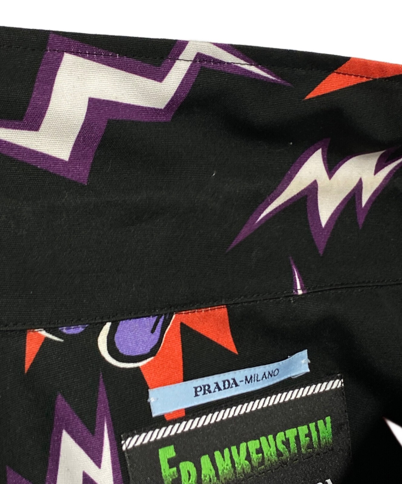 PRADA/ FRANKENSTEIN UNIVERSAL STUDIOS Open Collar… - image 7