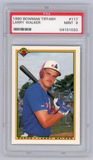 Larry Walker Rookie Cards Checklist and Autographed Memorabilia Guide 18