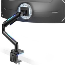 Ultrawide Monitor arm for 17-49'' Heavy Duty Screen up to 44lbs, Gas Spring S...