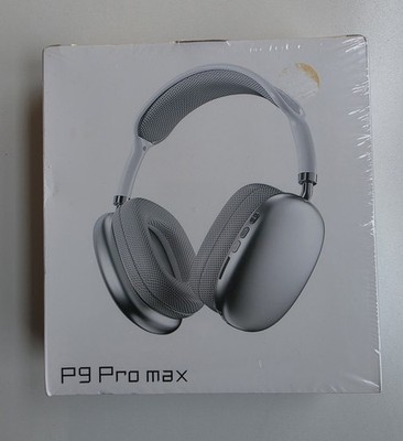 P9 Pro Max Wireless Kopfhörer Bluetooth Over-Ear Headset, Silber