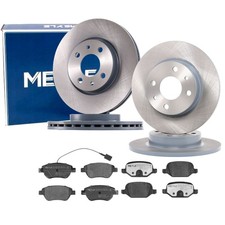 MEYLE Bremsscheiben Beläge Satz Vorne Hinten für FIAT 500 PANDA 169 PUNTO 199