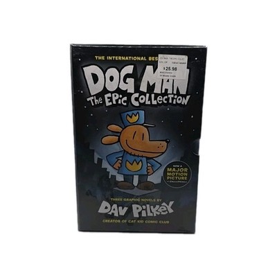Dog Man: the Epic Collection - Books #1-3 (Hard Cover) by Dav Pilkey