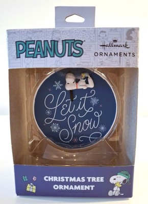Snoopy & Woodstock Peanuts / Figur Anhänger Christmas Ornament Hallmark NEU USA