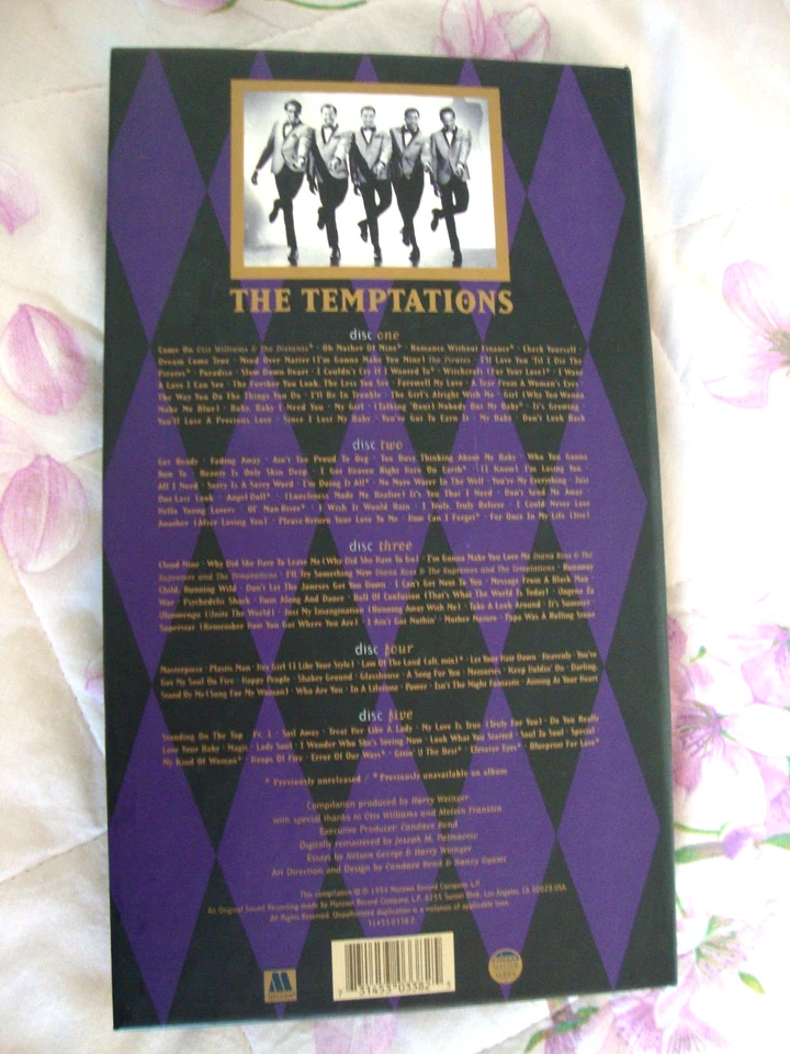 THE TEMPTATIONS - Emperors Of Soul (5-CD-Box,mit dickem Buch!) W.NEU! - Bild 2 von 4