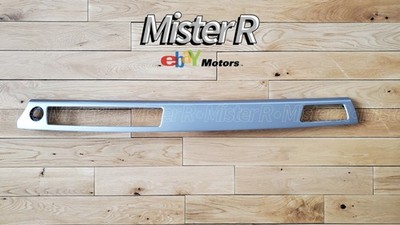 BMW E9X Center Dashboard Trim • Brushed Aluminum • E90 E91 E92 E93