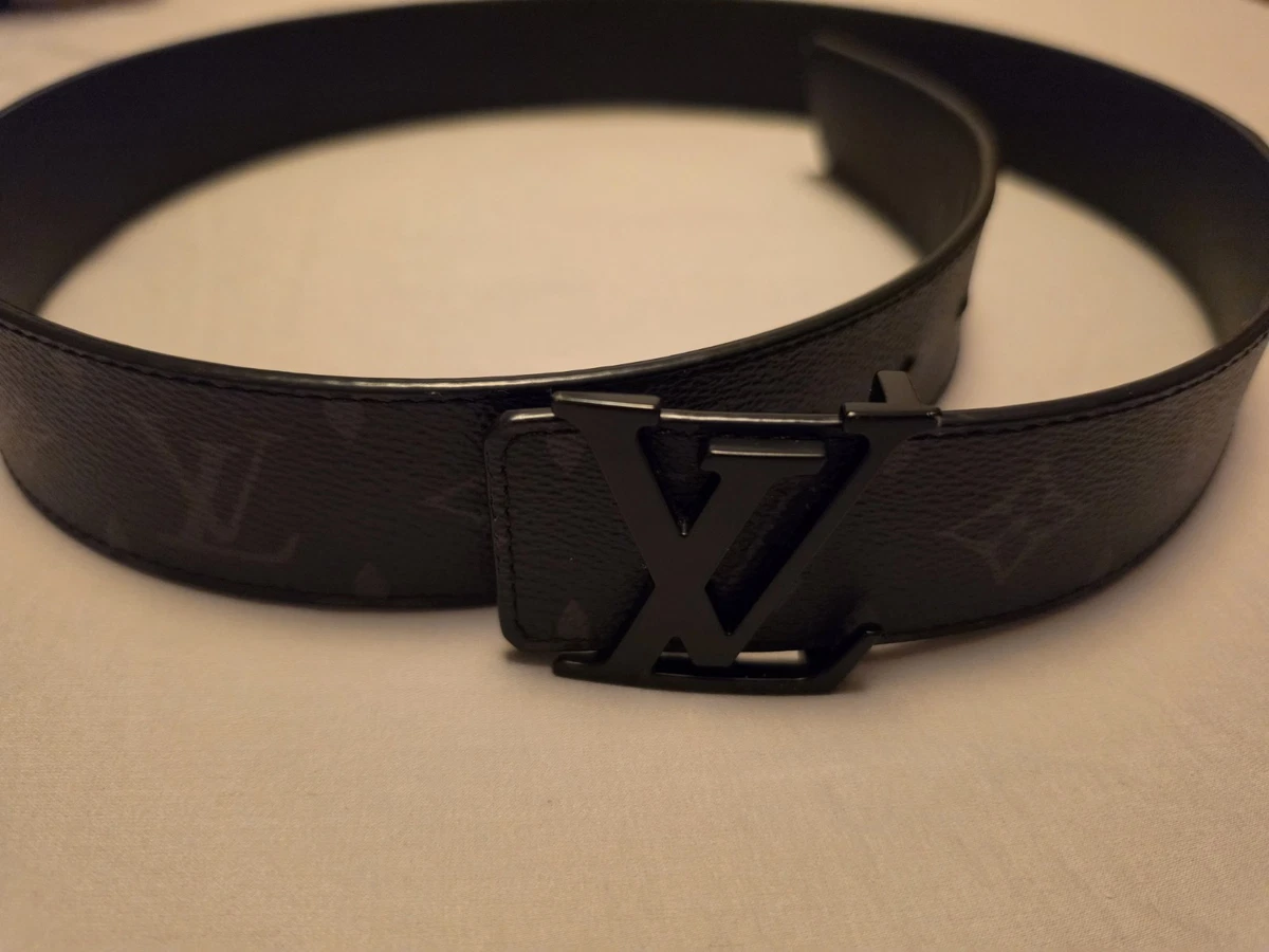 Louis Vuitton Leather Black Belts for Men for sale | eBay