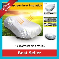 JIUWAN Universal Car Cover Outdoor Snow Sun Dust Protection Sedan SUV