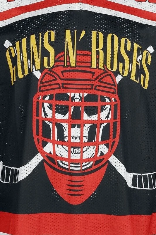 Guns N’ Roses Mesh Hockey Jersey Band Merch