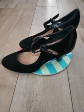 Gianni Berini Black -  Mary Jane Memory Foam Pump 