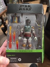 Star Wars Deluxe Boba Fett The Black Series Return Of The Jedi 6  NIB