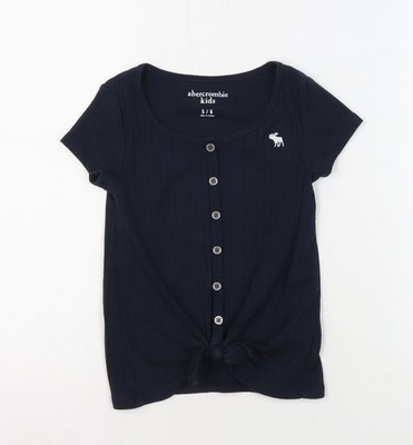 Abercrombie Kids Mädchen T-Shirt schwarz 5-6 Jahre