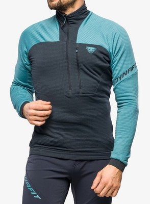 DYNAFIT - Fleecepullover - Speed Polartec - 1/2 Zip - storm blue - GR. L (50)