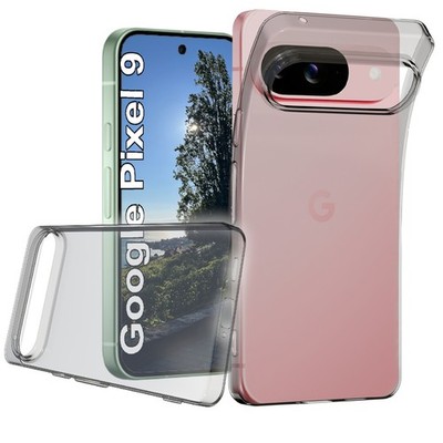 Schutz Hülle für Google Pixel 9 Silikon Case Transparent Handyhülle Bumper Cover