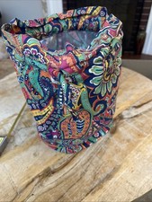 Vera Bradley Lunch Bag Out to Lunch Carrier Vinyl Lining Very Colorful