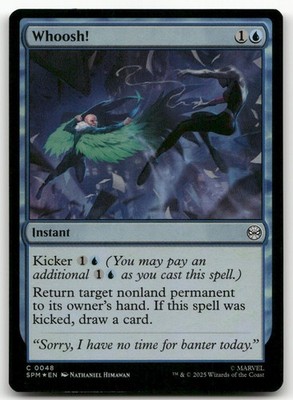 Whoosh! #48 (Foil) (NM) Spider-Man SPM Magic MTG