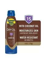 3 PACK Banana Boat UltraMist Tanning Dry Oil Continuous Clear Spray SPF 15 - 6oz