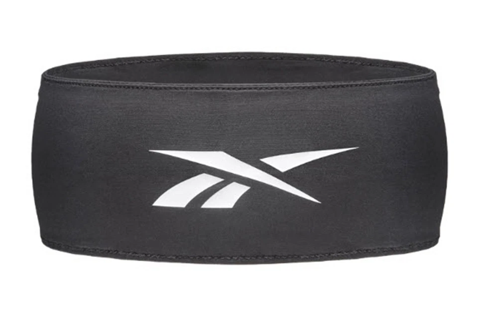 Diadema deportiva Reebok para correr banda para el cabello de tenis negra bandas de yoga RAAC-19001 Foto 2 de 4