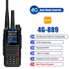 BQ-889 Zello Android 5.1 GPS 4G LTE Network Radio VHF 10W Analog Walkie Talkie