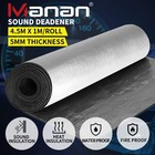<!--F#f_0-->4.5㎡ Sound Deadener Foam 5mm Thick Insulation Mat Car Heat Shield Noise Proofing<!--F/-->