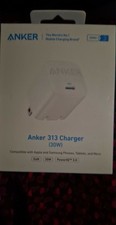 NIB Anker 313 30W USB-C Fast Charger GaN Wall Adapter PowerIQ 3.0 White