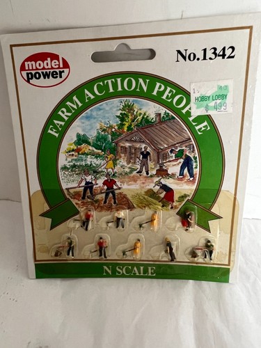 Modelo Power #1342 Farm Action People escala N (8 poses) nuevo | Zustand: New