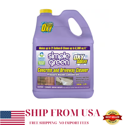 #ad 1 Gal Oxy Solve Concrete amp; Driveway Pressure Washer Concentrate Cleaner $22.99