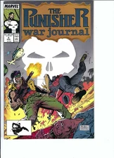 Punisher War Journal #4 1st Sniper Microchip USMC (Mar 1989 Marvel) Near Mint