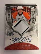 MIKE RICHARDS 2008-09 The Cup Signature Patches 26/75