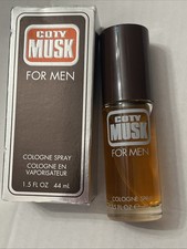 Coty Musk by Coty 1.5 oz Cologne for Men Brand New Box