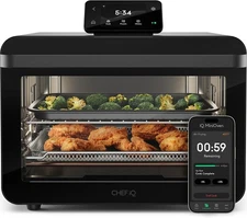 CHEF iQ MiniOven Smart Toaster Oven Air Fryer Combo 11in1 Countertop 25 Qt
