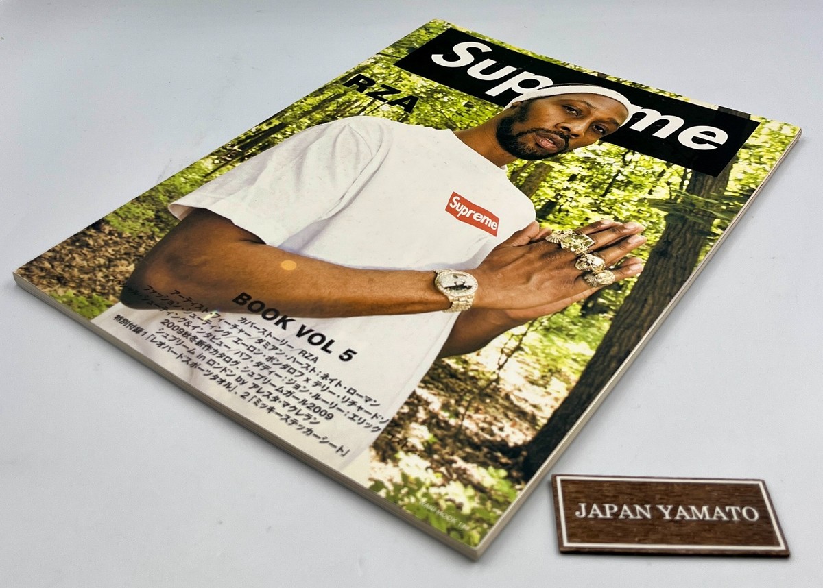 Supreme BOOK VOL.5 付録のみ Supreme magazine book vol 5 & sticker set Year 2009 Supreme Book