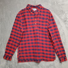 Nutter by Chubbies Flannel Shirt Men XL Red B...